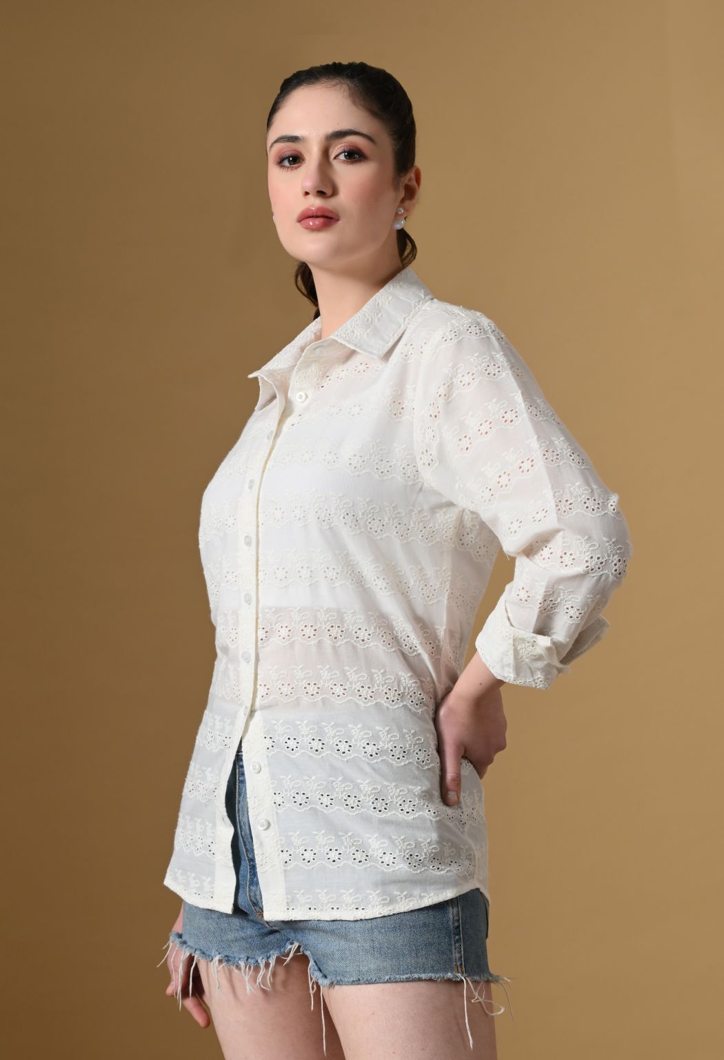 Women Comfort Semi Casual Shirt – view 4