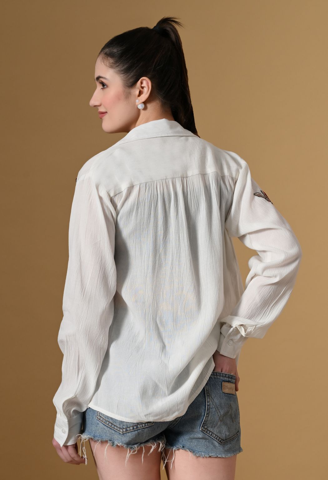 Women Comfort Floral Casual Shirt – view 3
