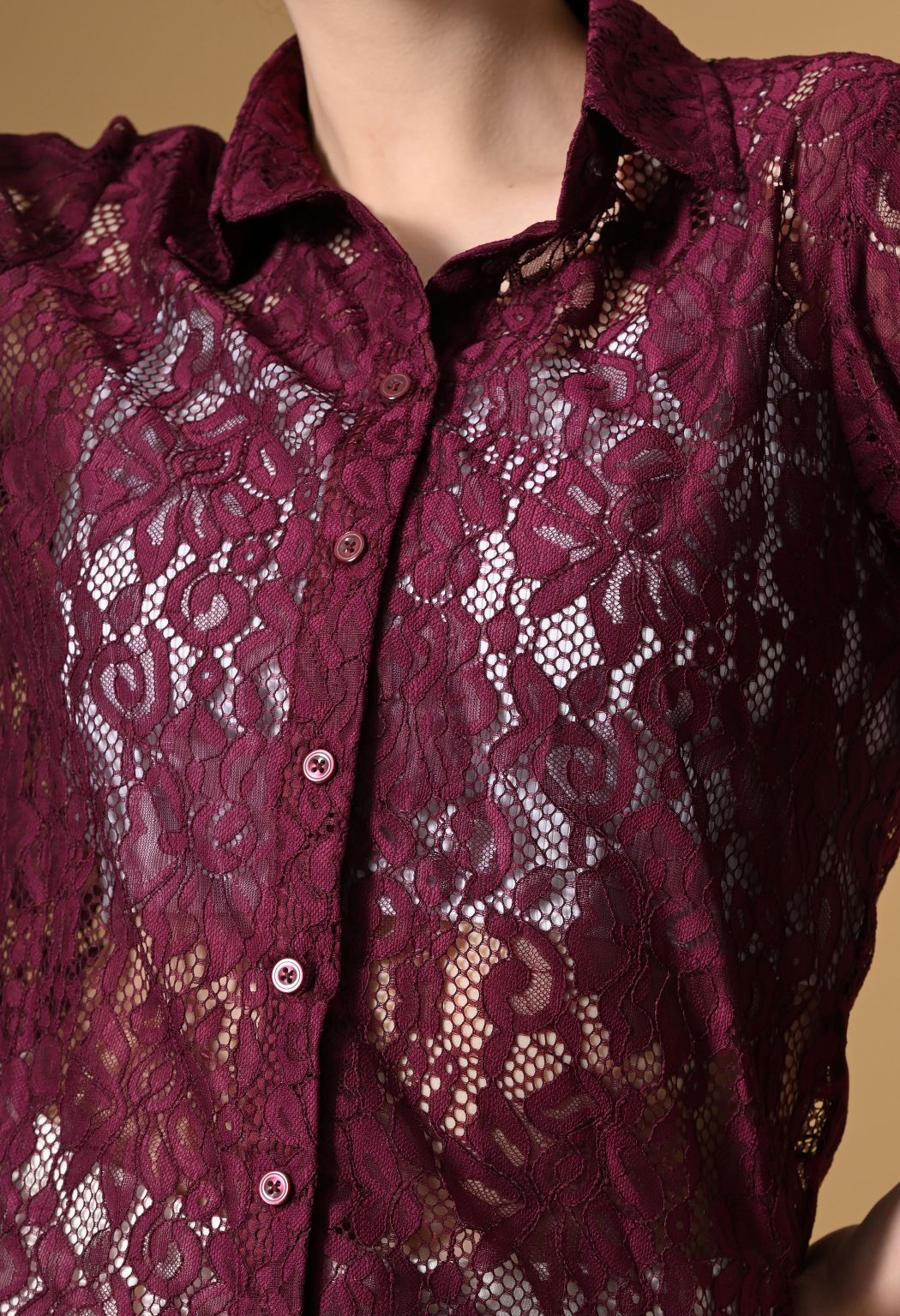Tboj Women Comfort Semi Sheer Casual Shirt – view 5