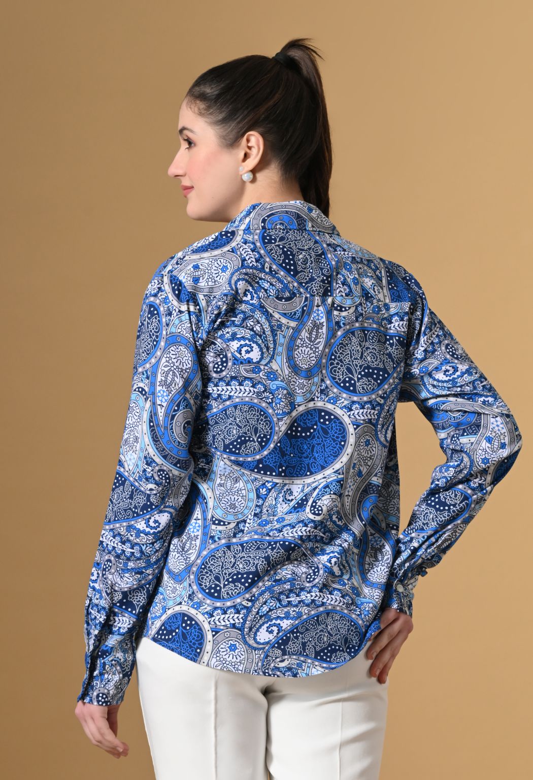 Women Comfort Printed Casual Shirt – view 3