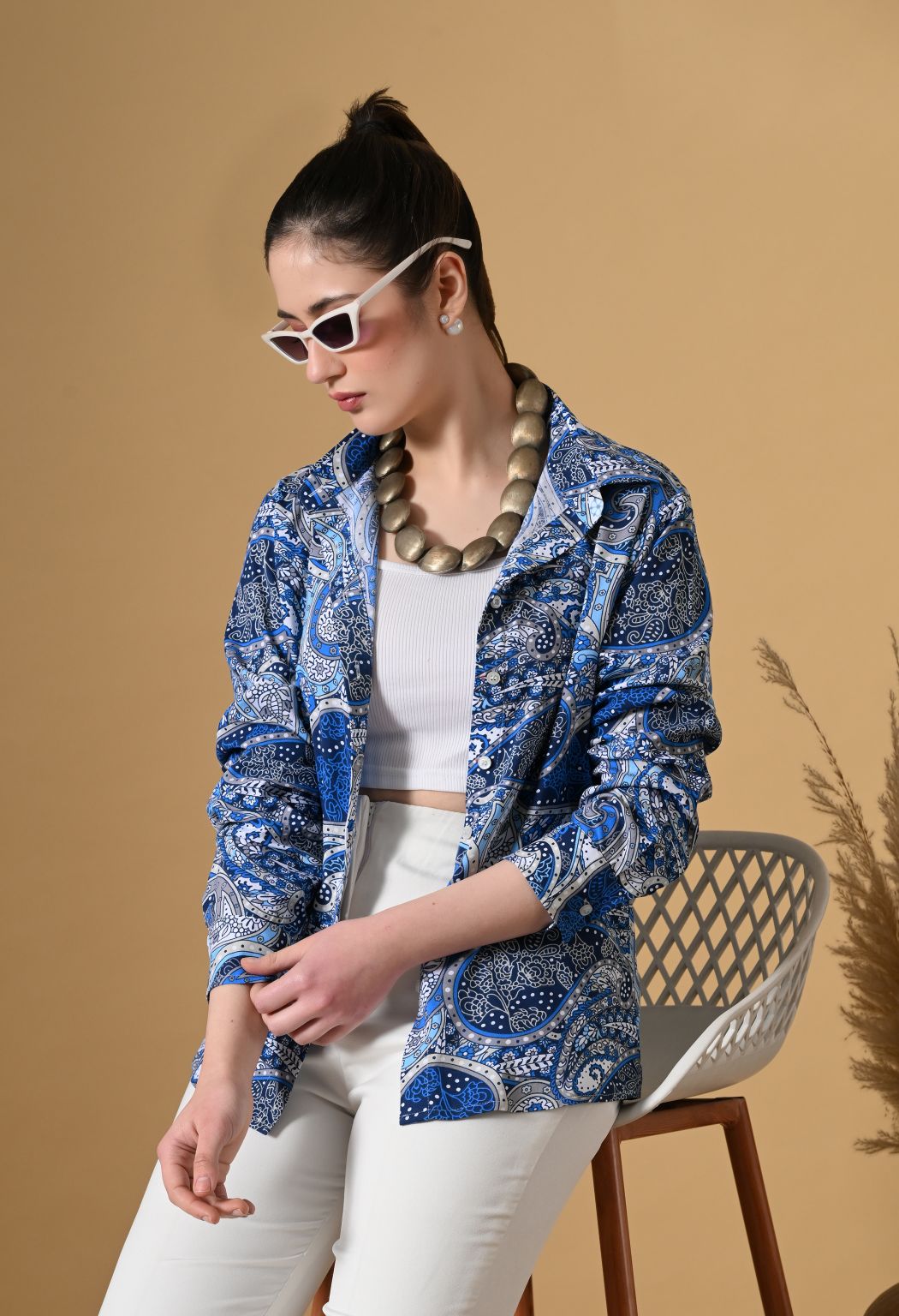 Women Comfort Printed Casual Shirt – view 5